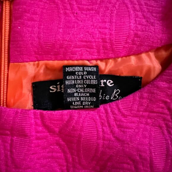 NWT Robbie Bee Pink Mini Dress 8P | Y2K Barbiecore Retro Mod Cocktail Elle Woods - Picture 6 of 6